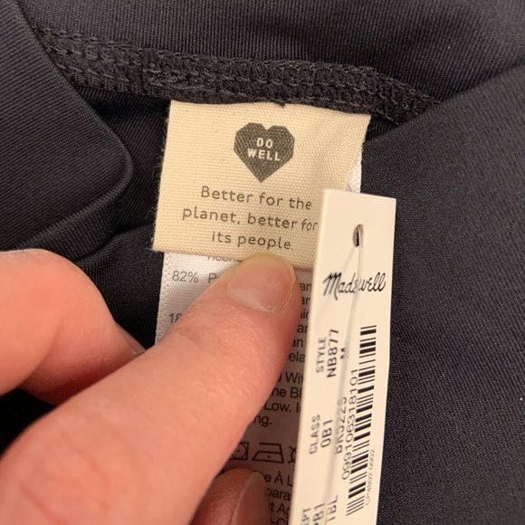 Madewell Women's MWL Form High-Rise 25" Leggings Tights NB877 Black Size M - Picture 5 of 7